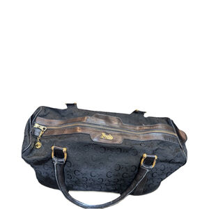 Celine C Macadam Boston W Sulky Logo Satchel 1970-1980